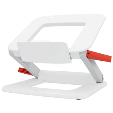 Leitz Leitz Ergo justerbar multivinklet laptop stand, 63 % recirkuleret plast hvid 64240001 Modsvarer: N/A