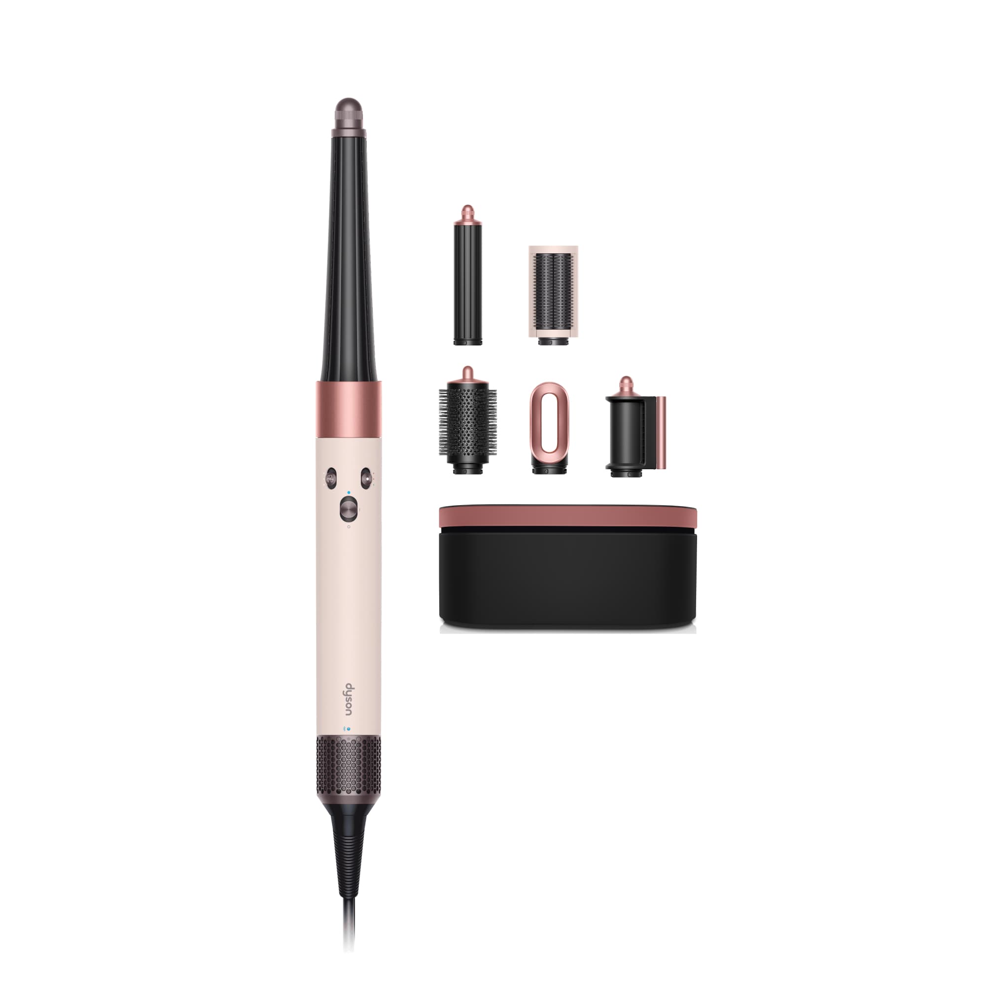 Dyson Airwrap i.d.™ Straight+Wavy multi-styler og hårtørrer (Ceramic Pink/ Rose Gold)