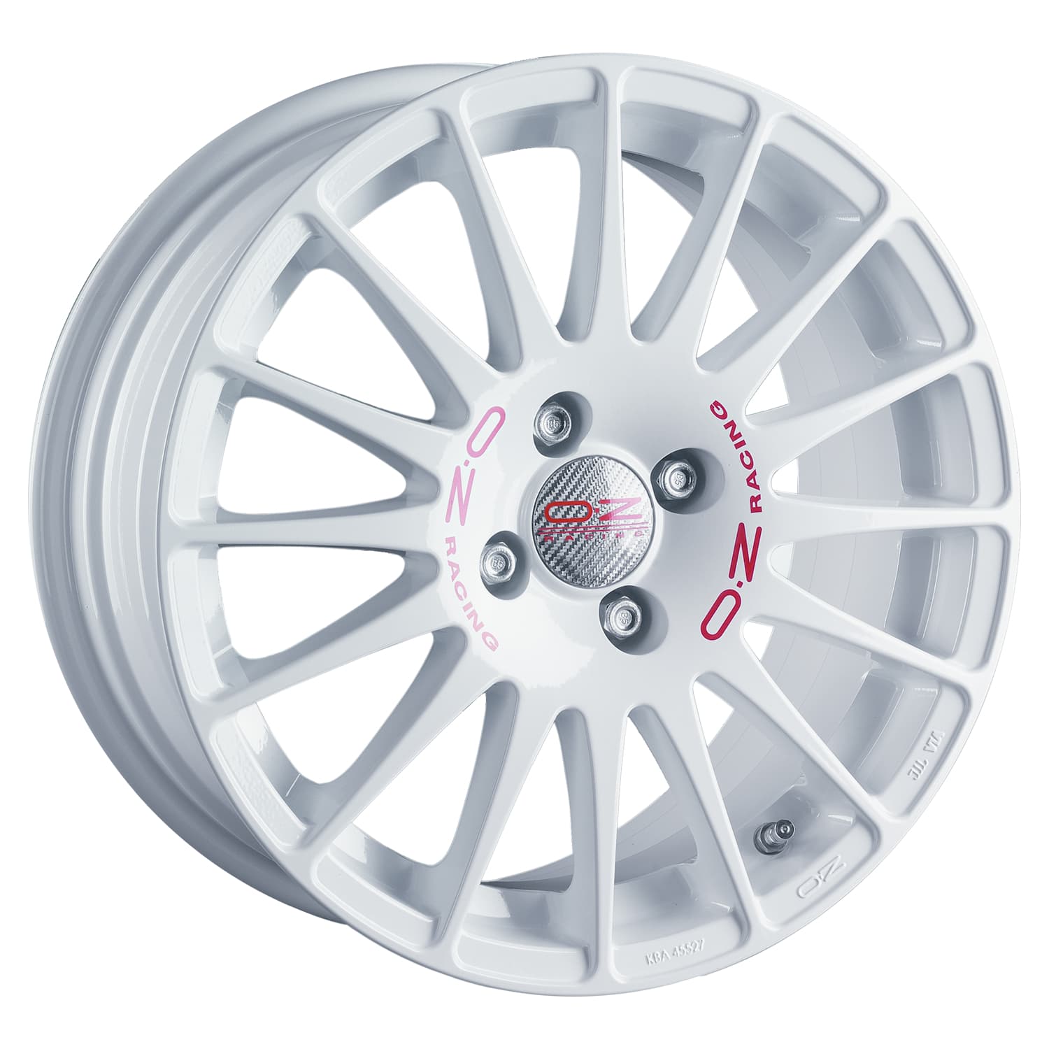 OZ Superturismo gt race white red lettering