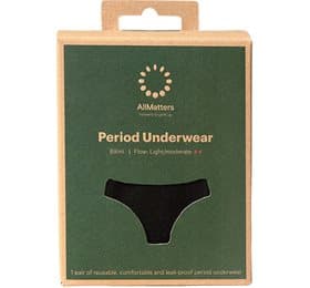 AllMatters Menstruationstrusser Bikini Underwear Light/Moderate S