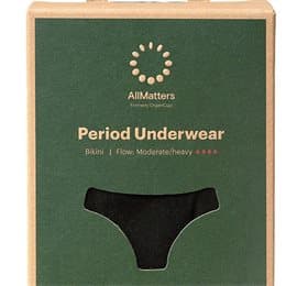 AllMatters Menstruationstrusser Bikini Underwear Moderate/heavy XL