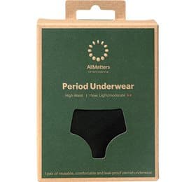 AllMatters Menstruationstrusse High Waist Underwear Light/Moderate L