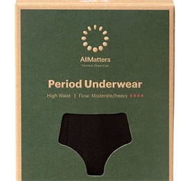 AllMatters Menstruationstrusse High Waist Underwear Moderate/heavy M
