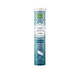 Livol brusetablet Keep Going m. citron og ingefær • 20 tab.