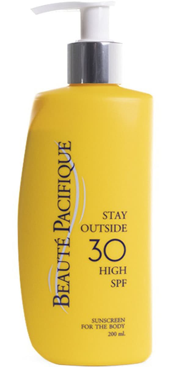 Beauté pacifique stay outside sunscreen for the body SPF30 high 200ml