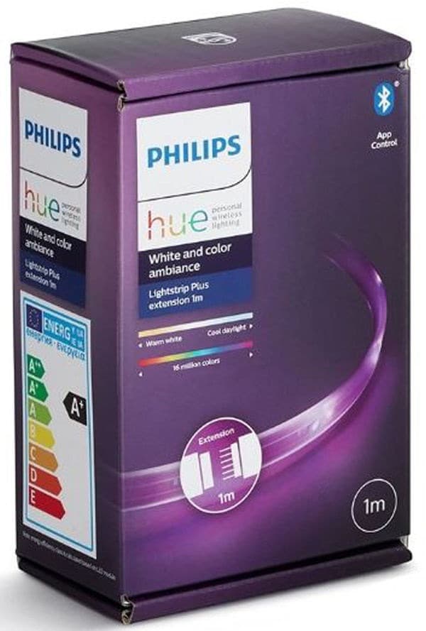 Philips hue white and color ambiance lightstrip plus extension 1M