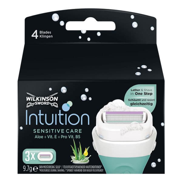 Wilkinson sword intuition sensitive care 3x4 blade