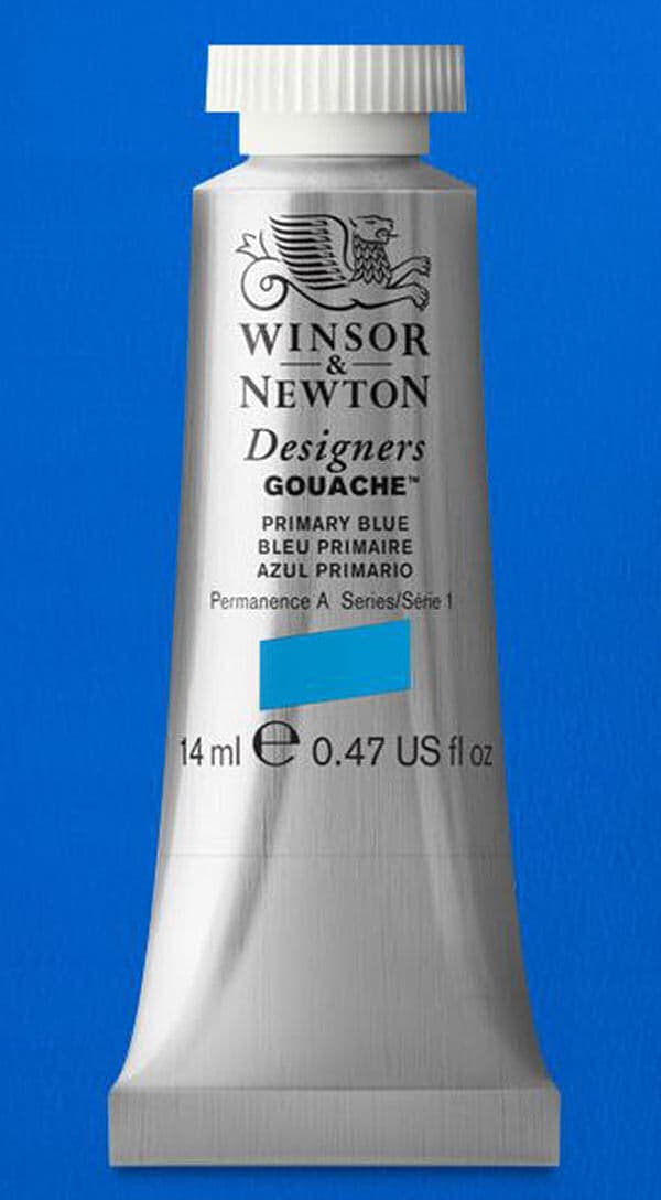Winsor & newton designers gouache primary blue serie 1 0605523 14ml