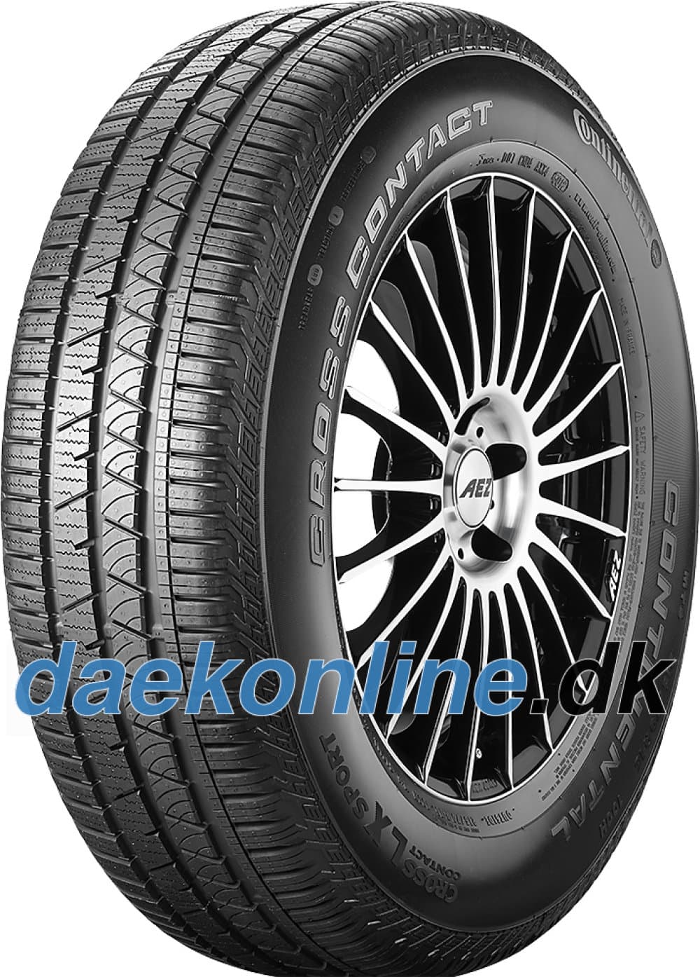 Continental CrossContact LX Sport ( 235/55 R17 99V EVc, Med fælgribbe )