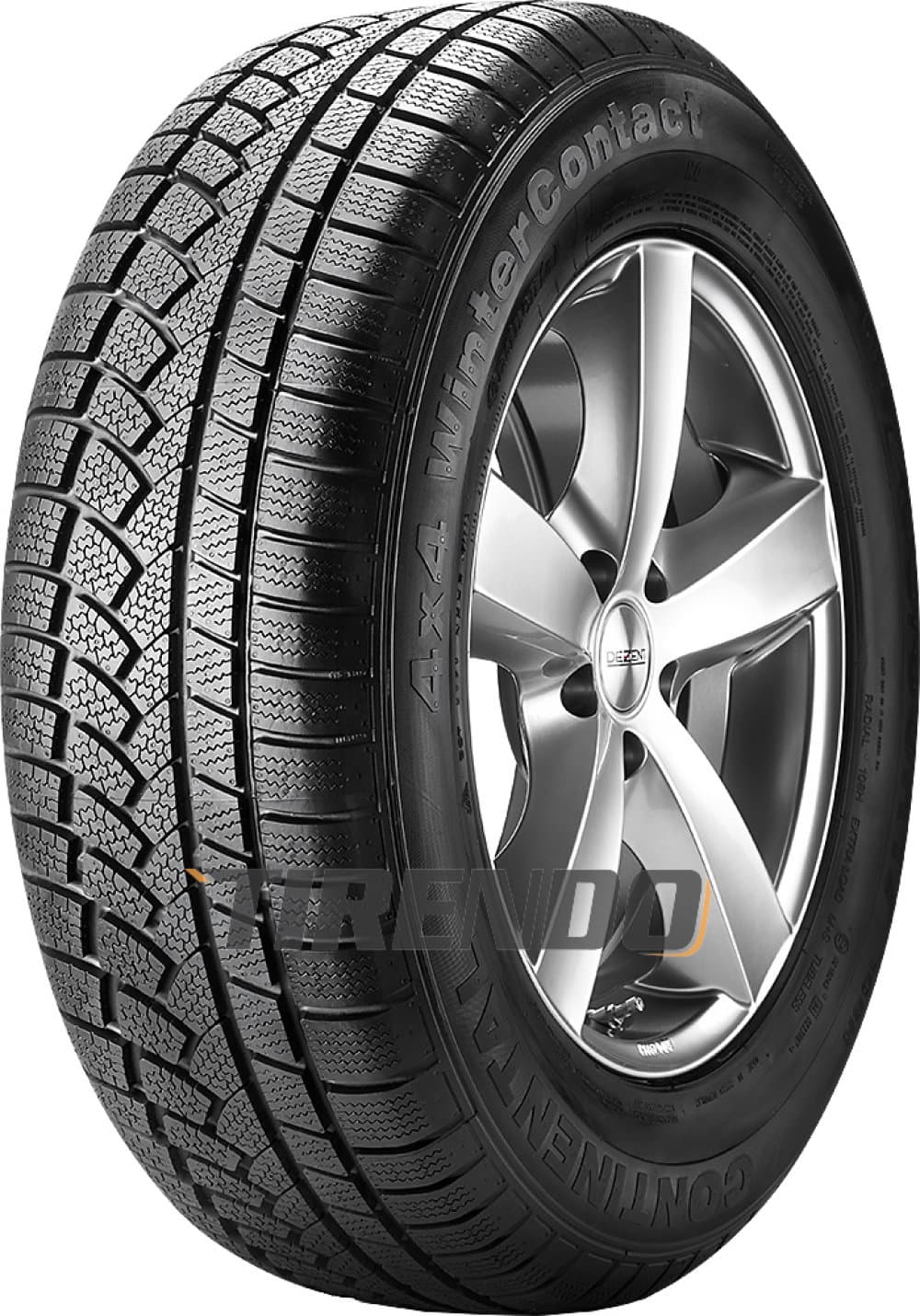 Continental 4X4 WinterContact ( 235/65 R17 104H, MO, med liste )