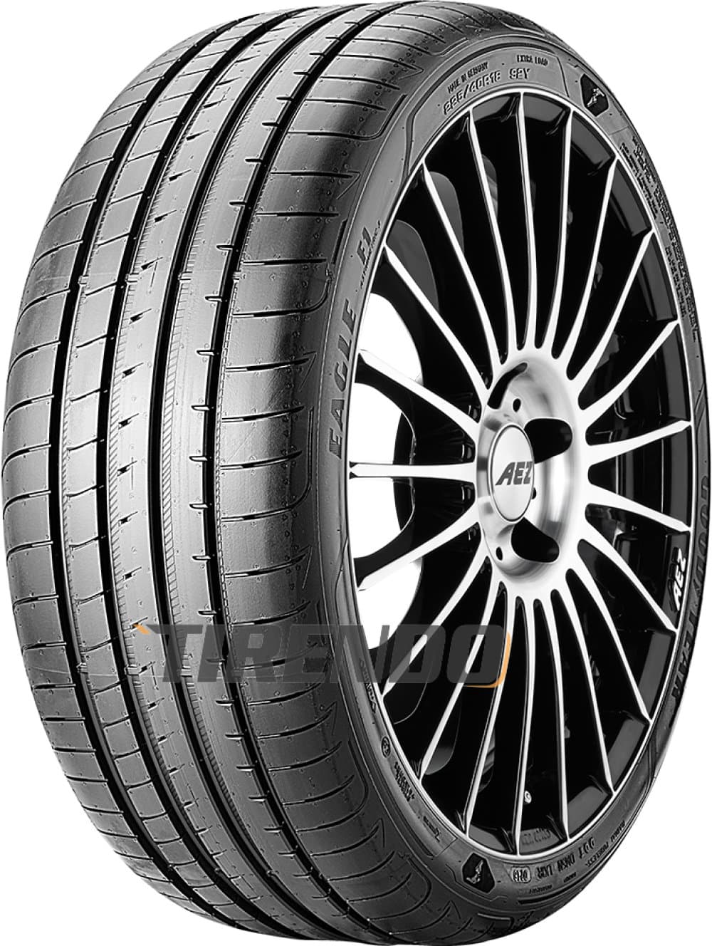 Goodyear Eagle F1 Asymmetric 3 EMT ROF ( 255/40 R18 99Y XL *, med fælgbeskyttelse (MFS), runflat )