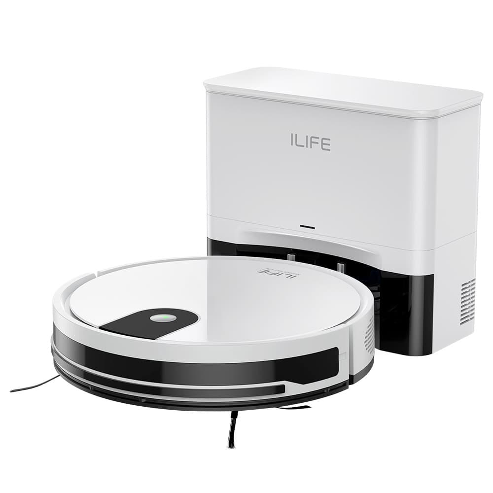ILIFE G9 Pro Robotstøvsuger med Station White