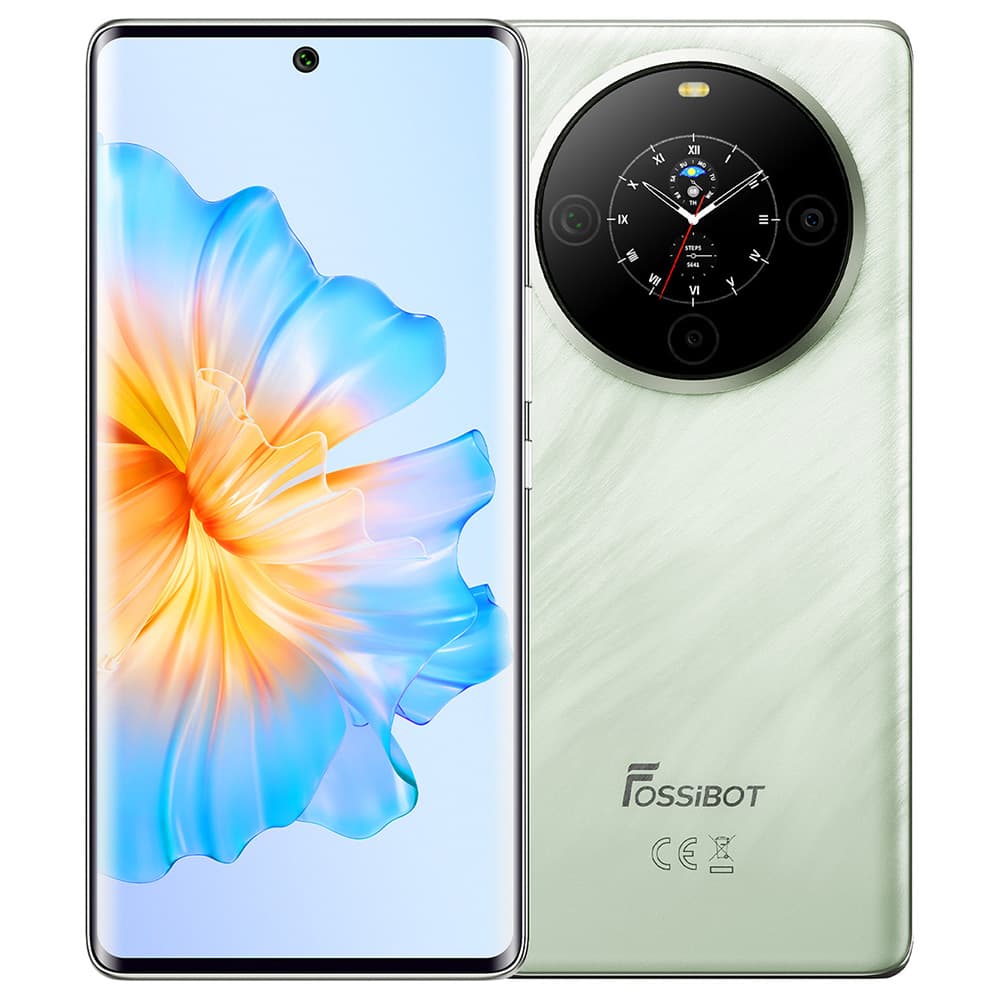 FOSSiBOT S3 Pro 4G Smartphone 6,67" AMOLED buet skærm Grøn