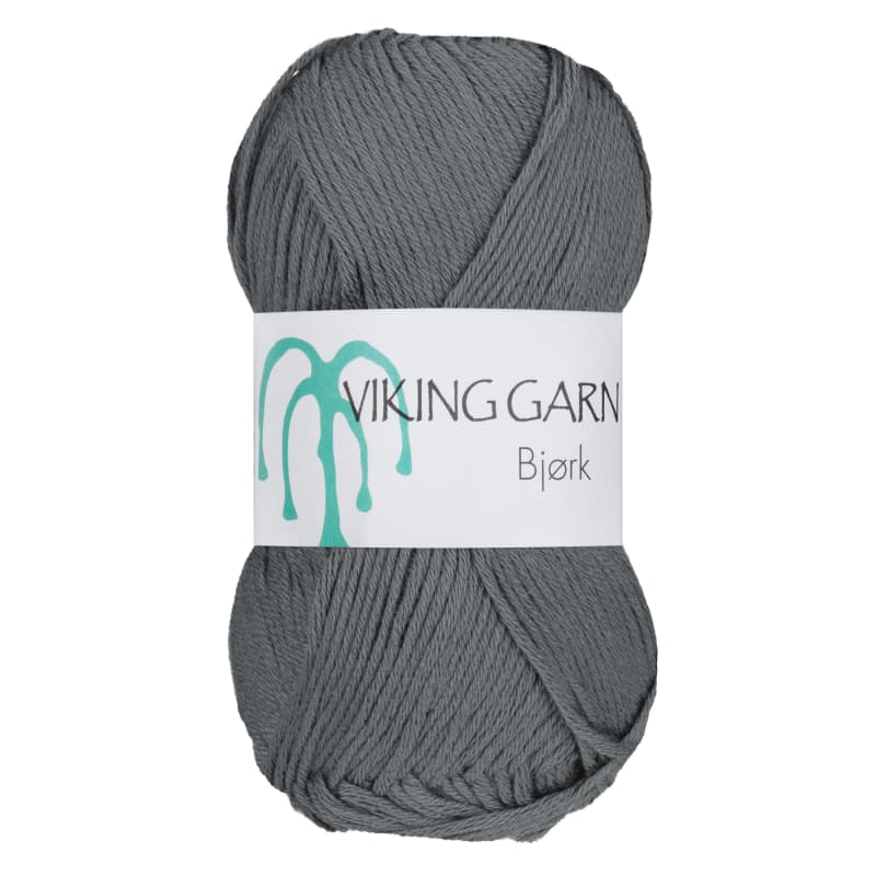 Viking Bjørk - 515 Mørkegrå, Blandingsgarn, fra Viking