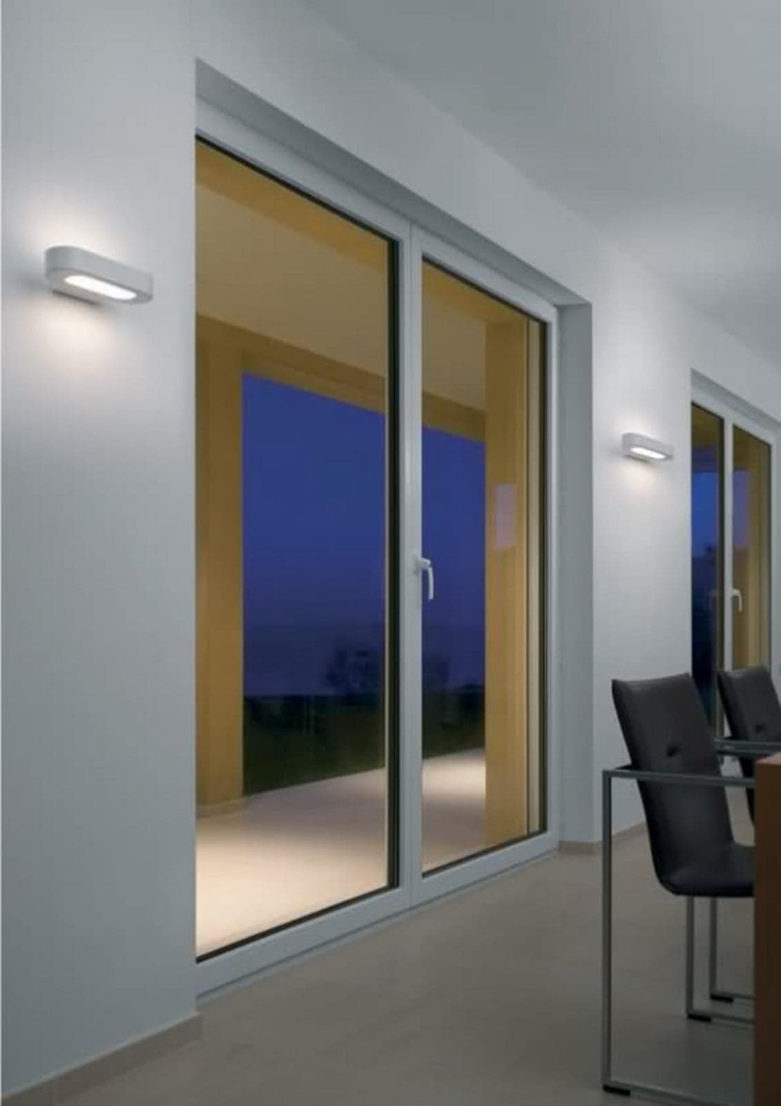 Talo 21 væglampe hvid LED Artemide - Entré - Aluminium