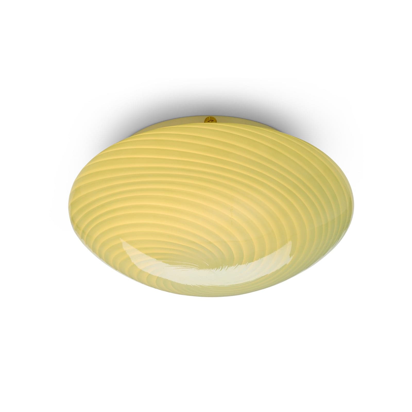 CANDY loftlampe, oliven, Ø 30 cm, glas, E27 – Halo Design - Stue - Med én lyskilde