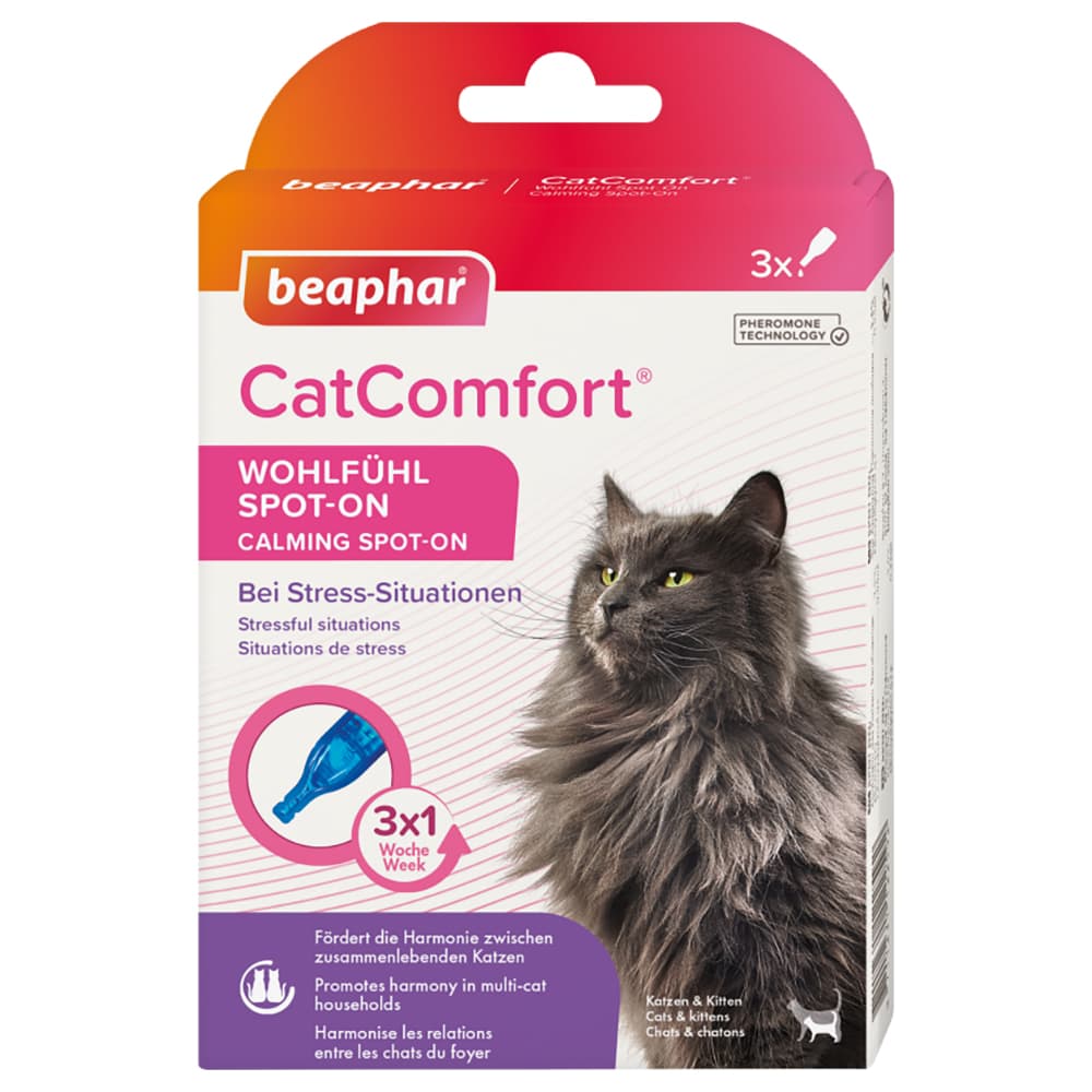 beaphar CatComfort Spot-On - 3 Pipetter af 0,55 ml