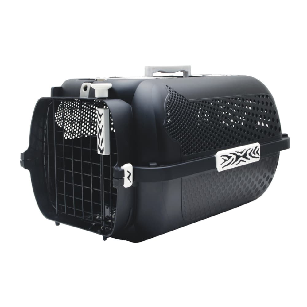 Catit transportkasse White Tiger Voyageur - sort - B 38 x D 57 x H 31 cm