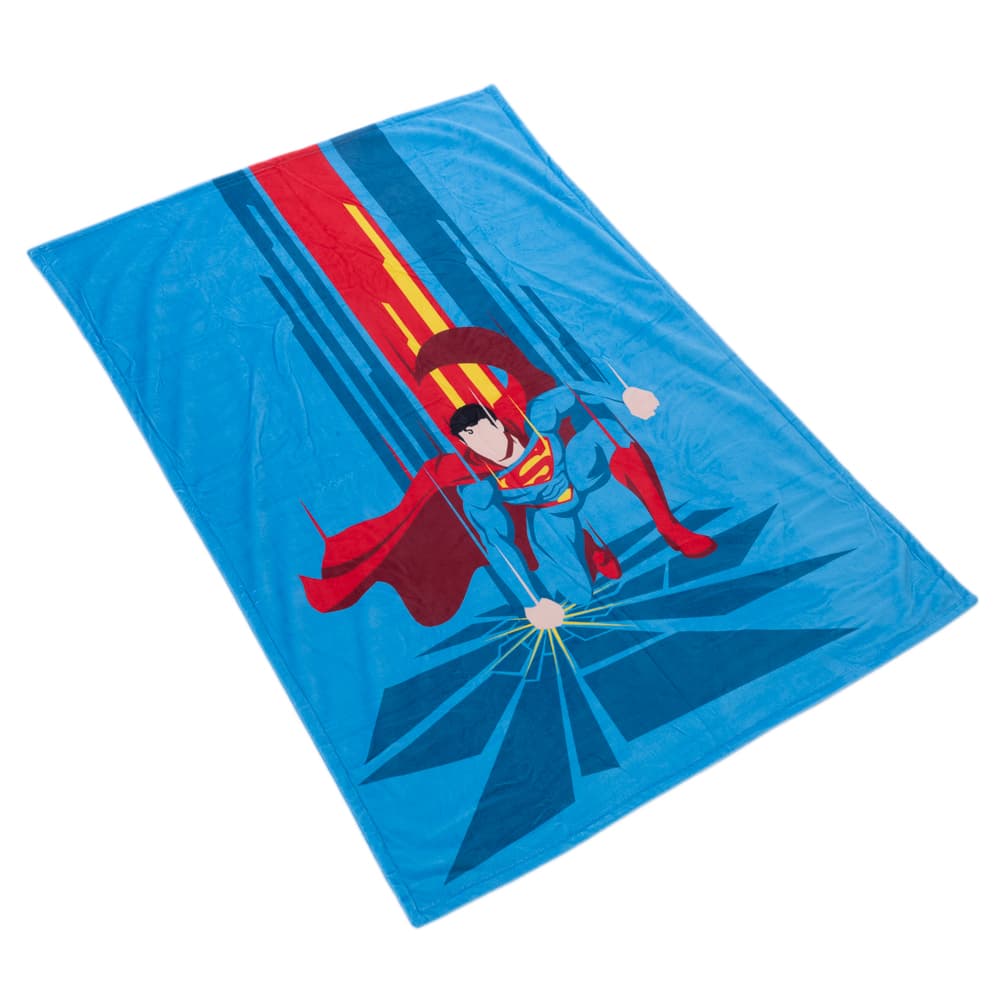 Warner Bros™ DC Superman tæppe - L 100 x B 70 cm