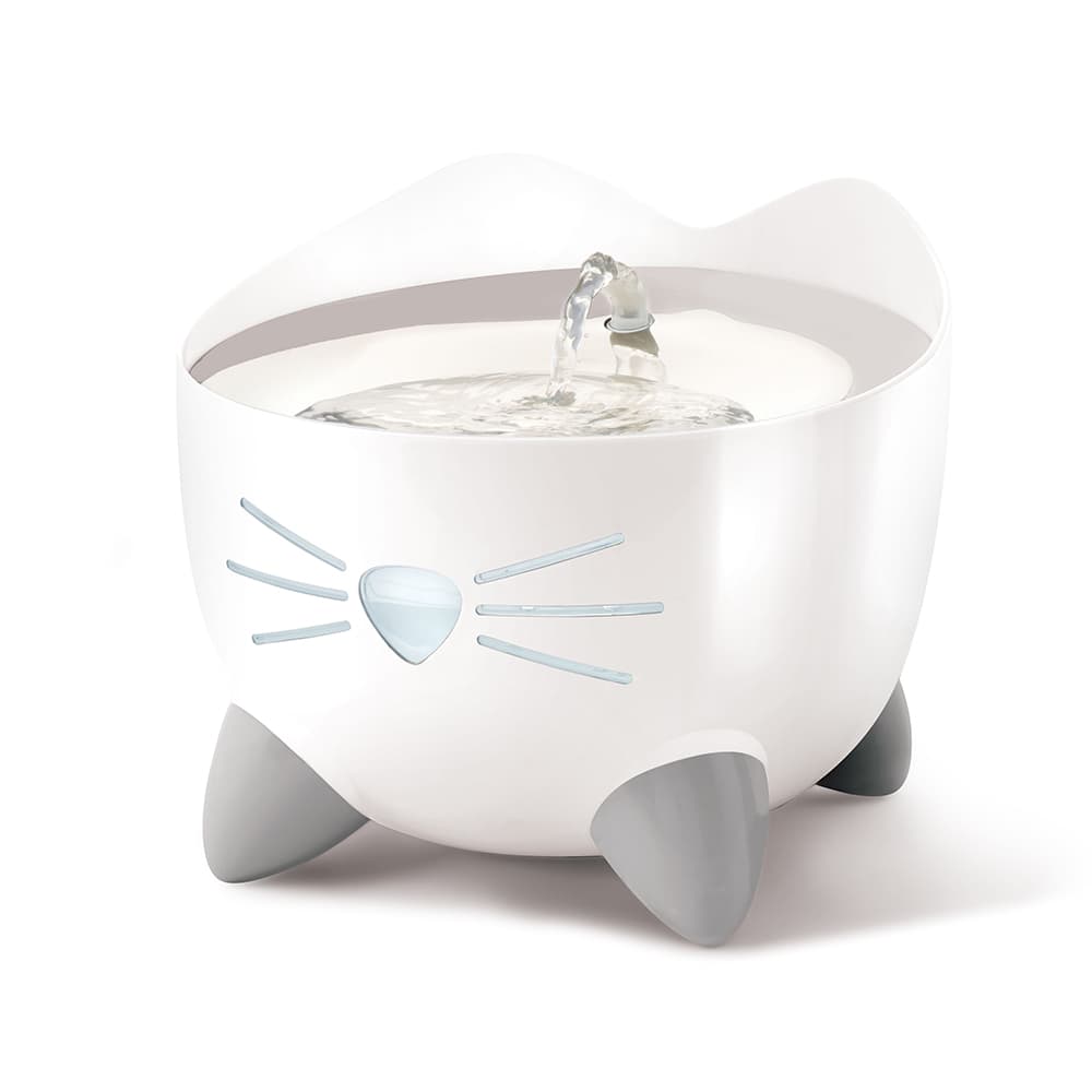 Catit PIXI Drikkefontne, rustfrit stl - Fontne 2,5 l
