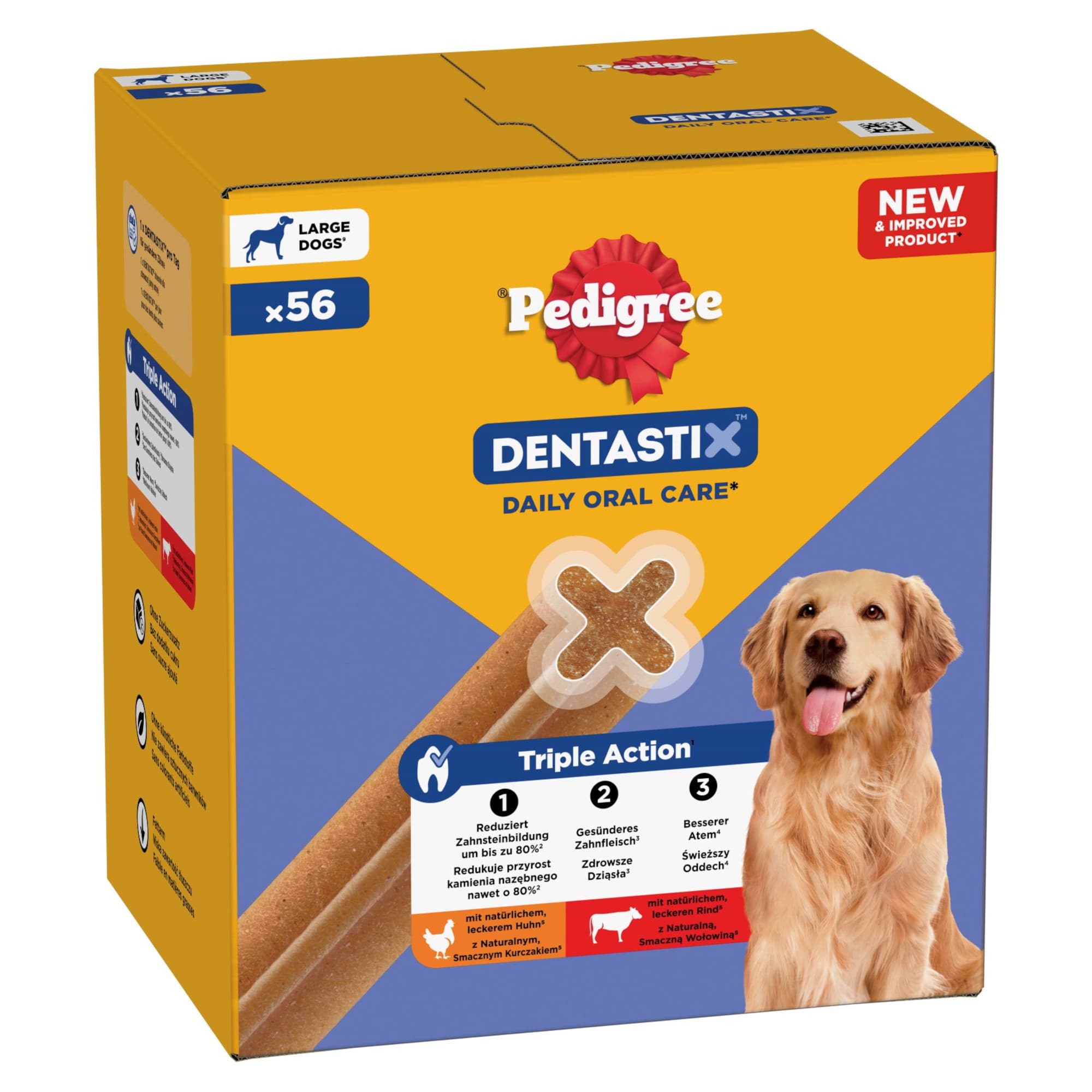 Pedigree DentaStix - 56 stk. Large (2160 g)