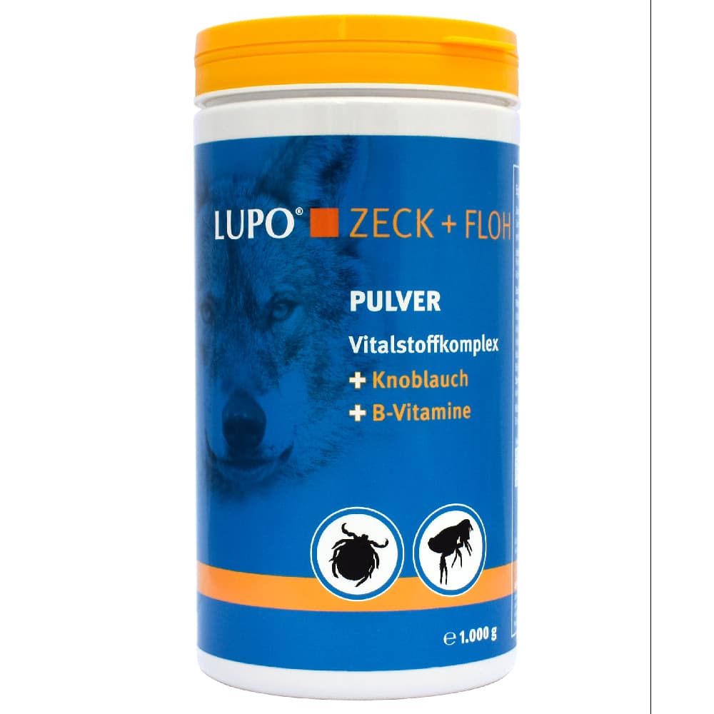 LUPO Zeck + Floh - Økonomipakke: 2 x 1000 g