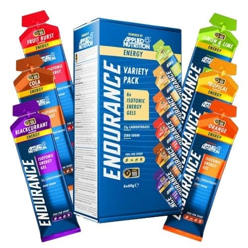 Applied Nutrition - Endurance Isotonic Energy Gel, Variety Pack - 6 x 60g