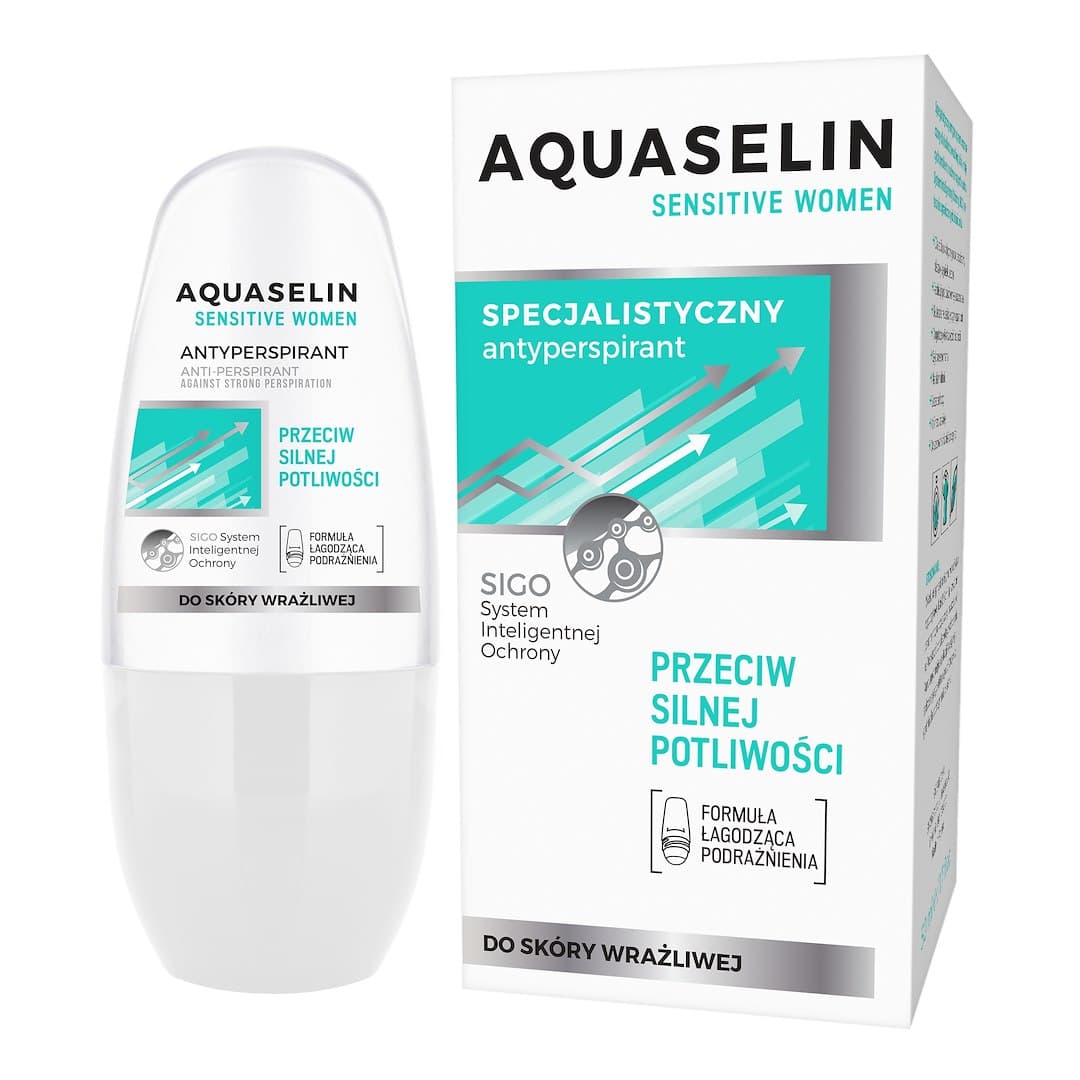 Aquaselin - Sensitive Women Specialist Antiperspirant Roll-on 50 ml