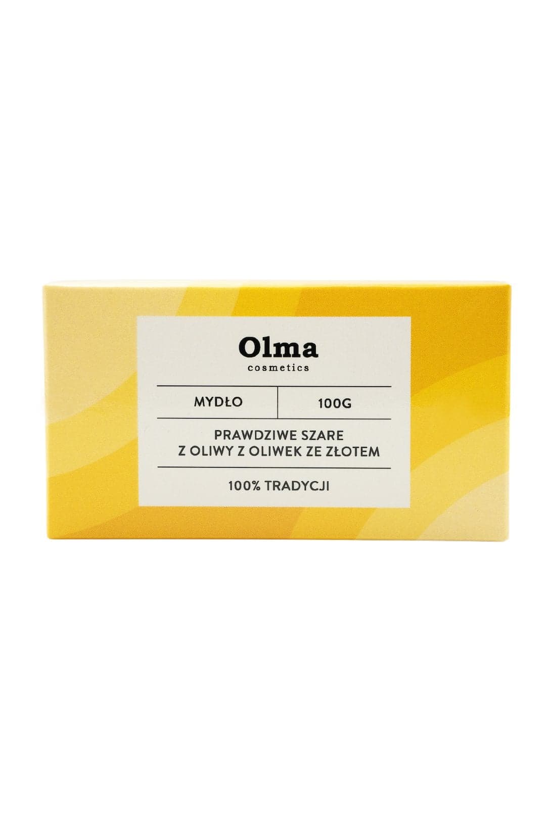 Olma Cosmetics - True Gray Olive Oil Soap with Gold 100 g