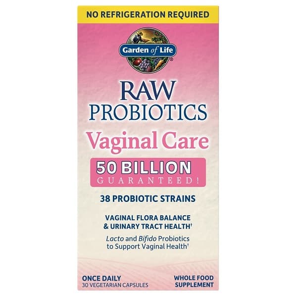 Garden of Life - Raw Probiotics Vaginal Care 30 vcaps