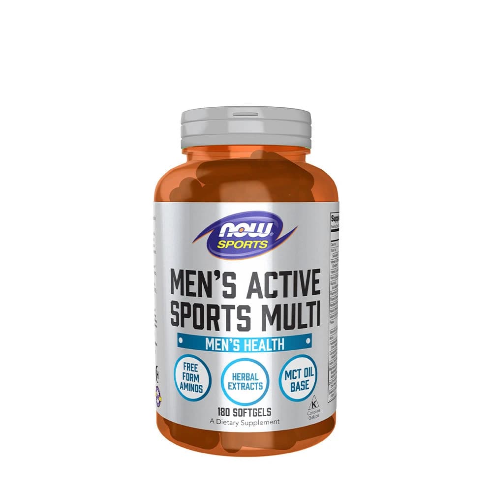 NOW Foods - Men's Active Sports Multi - 180 softgels