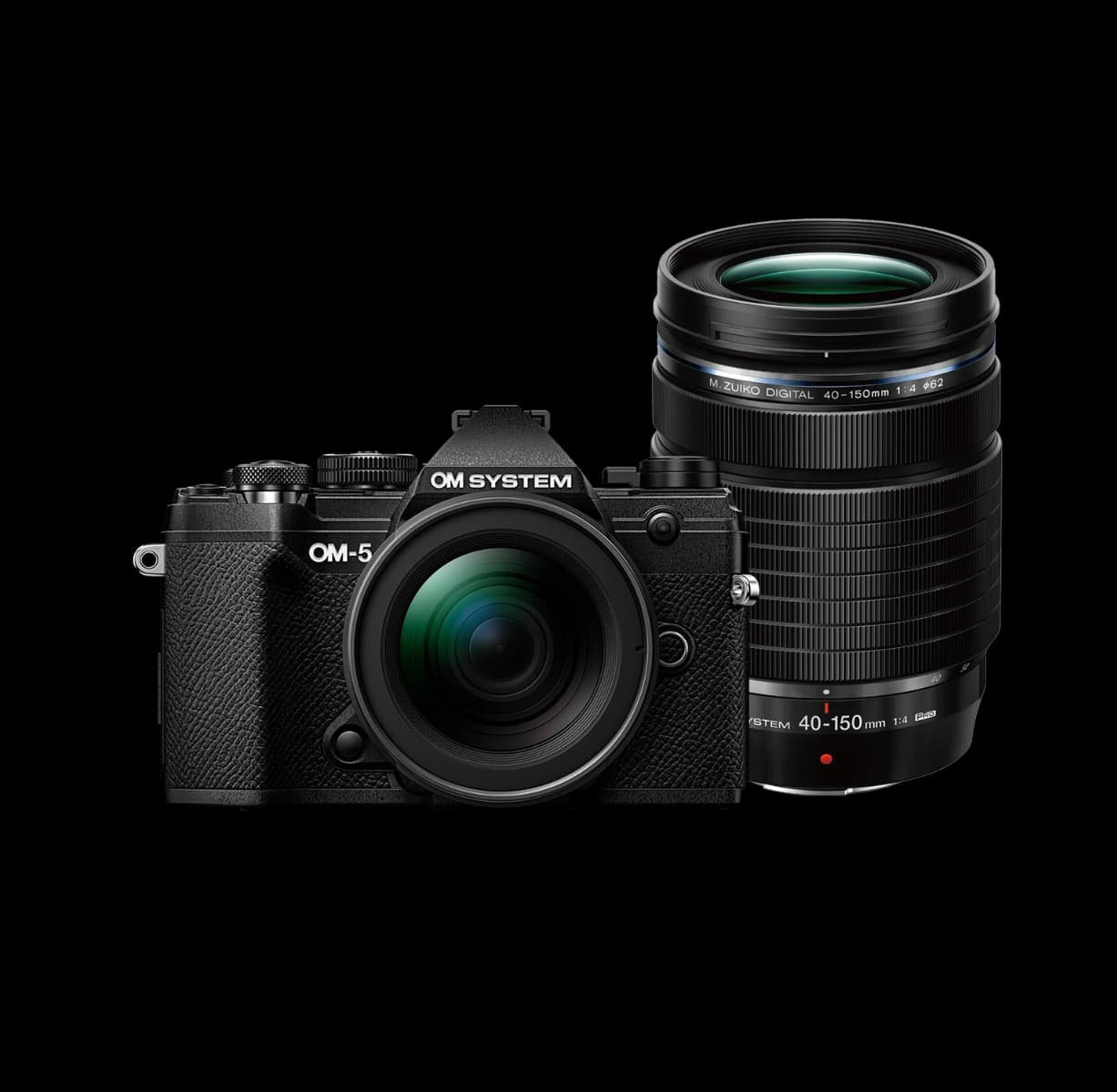 OM-5 Black + 12-45mm F4.0 PRO & 40-150mm F4.0 PRO Kit