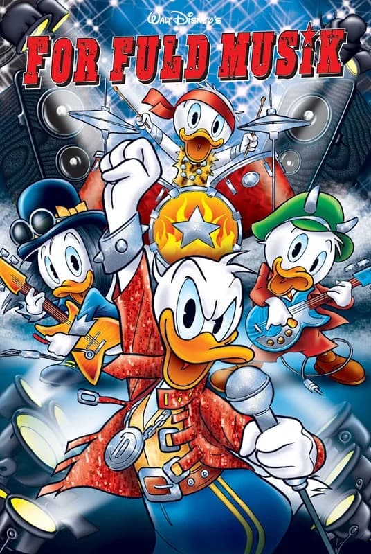 Tema 4 - For fuld musik - Disney - Pocket Bog - Story House Egmont - 2021 - Dansk - Booktok.dk
