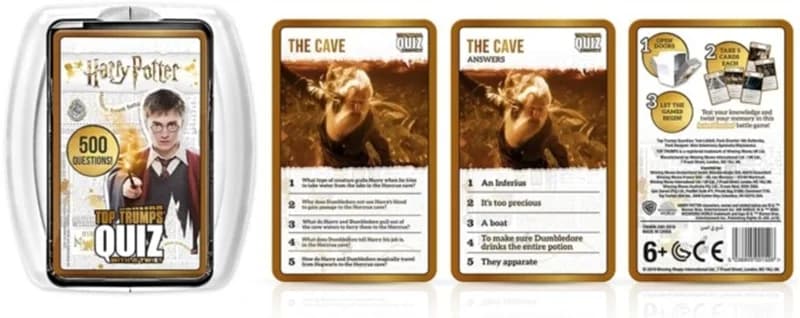Harry Potter Top Trumps Quiz Deck Card Game - - Andet Bog - LICENSED MERCHANDISE - 2024 - Engelsk - Booktok.dk