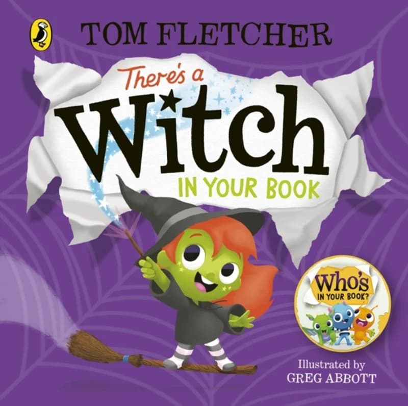 There's a Witch in Your Book - Tom Fletcher - Board book Bog - Penguin Random House Children's UK - 2023 - Engelsk - Booktok.dk