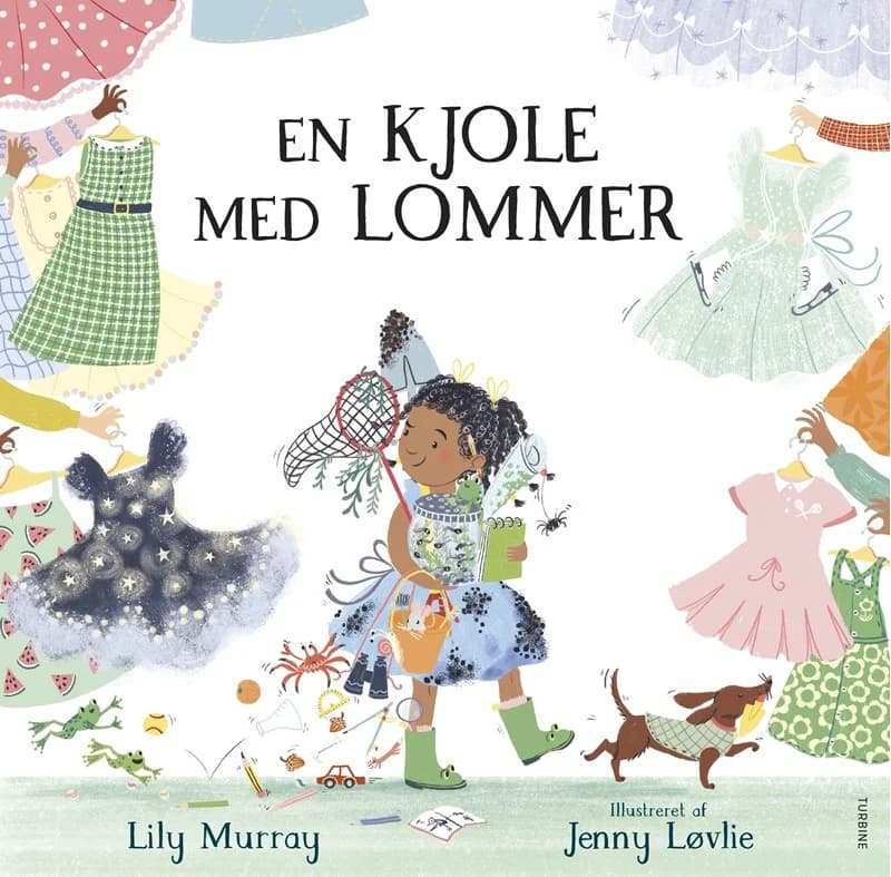 En kjole med lommer - Lily Murray - Hardback Bog - Turbine - 2022 - Dansk - Booktok.dk