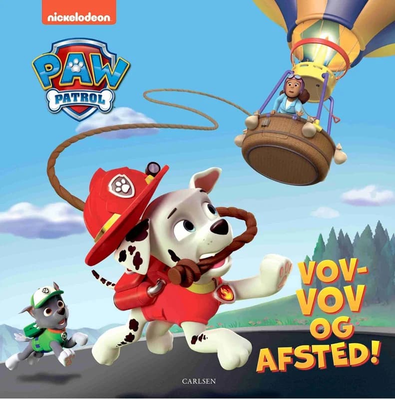 Vov-vov og afsted! - Paw Patrol - Viacomcbs - Indbundet Bog - CARLSEN - 2022 - Dansk - Booktok.dk