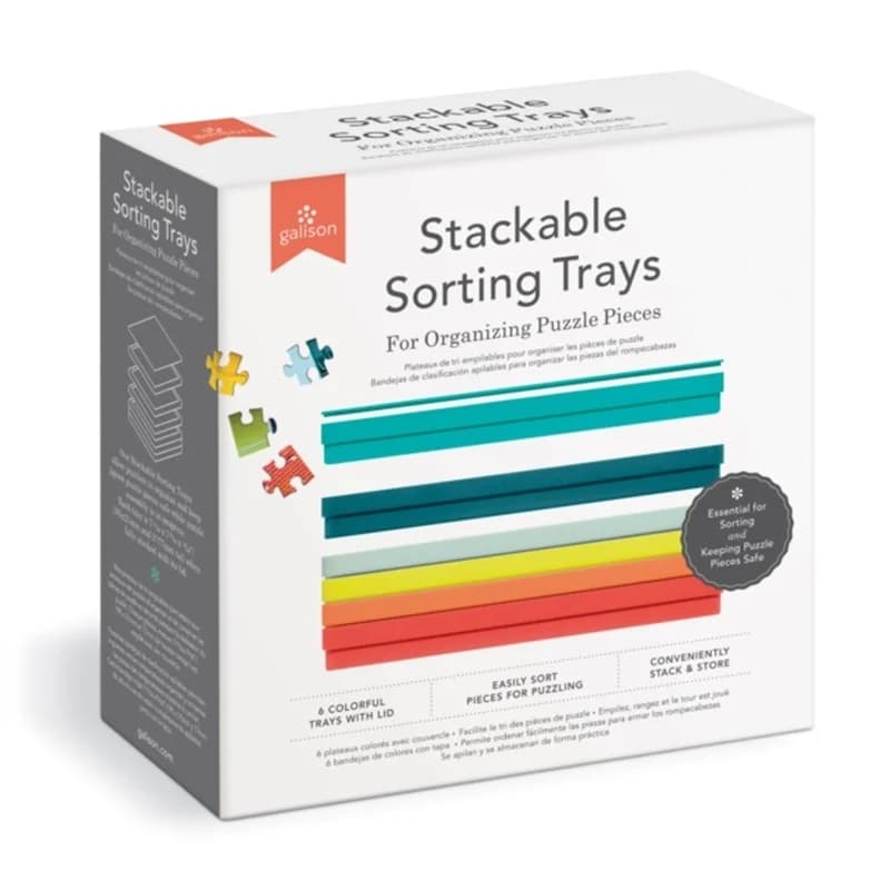 Puzzle Sorting Tray Set - Galison - Andet Bog - Galison - 2022 - Engelsk - Booktok.dk
