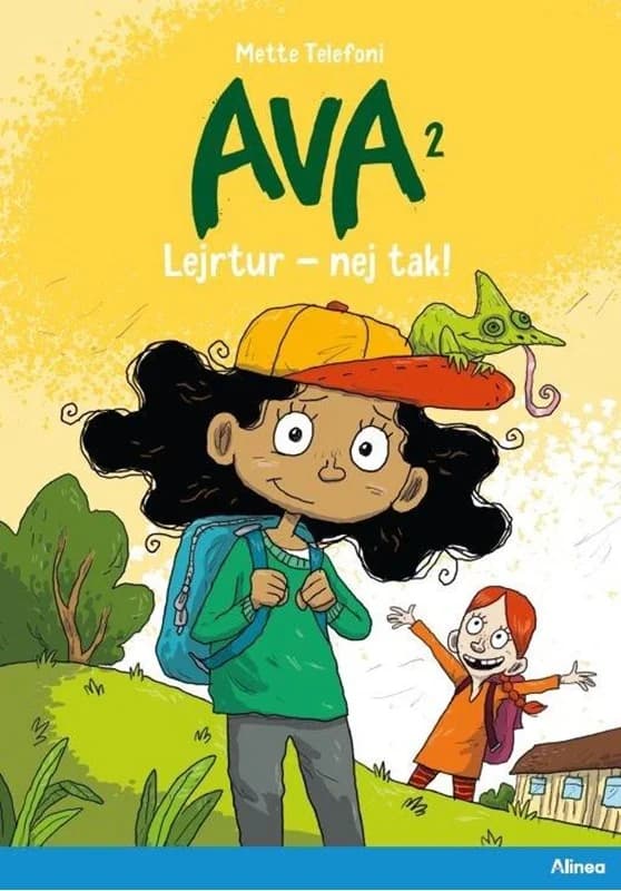 Ava 2, Blå Læseklub - Mette Telefoni - Indbundet Bog - Alinea - 2022 - Dansk - Booktok.dk