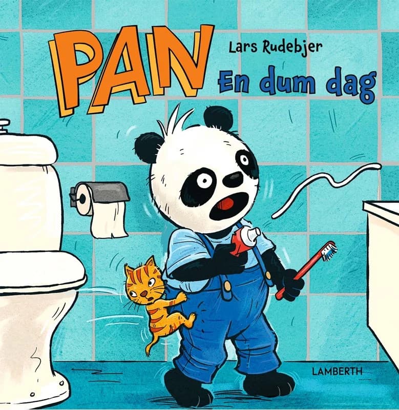 Pan - En dum dag - Lars Rudebjer - Indbundet Bog - LAMBERTH - 2022 - Dansk - Booktok.dk
