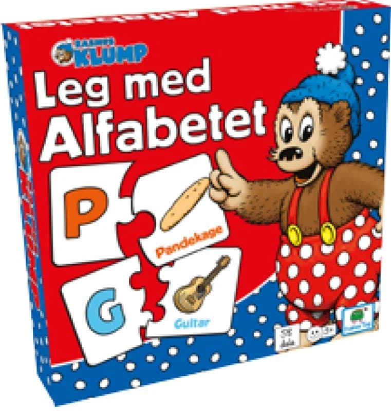 Rasmus Klump - Leg med alfabetet - - Andet Bog - Barbo Toys - 2020 - Dansk - Booktok.dk