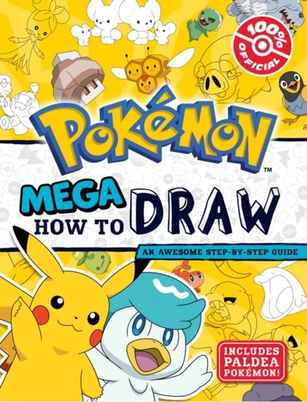 Pokemon: Mega How to Draw - Pokemon - Paperback Bog - HarperCollins Publishers - 2025 - Engelsk - Booktok.dk