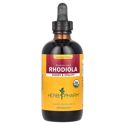 Herb Pharm, Rhodiola, alkoholfri, 120 ml