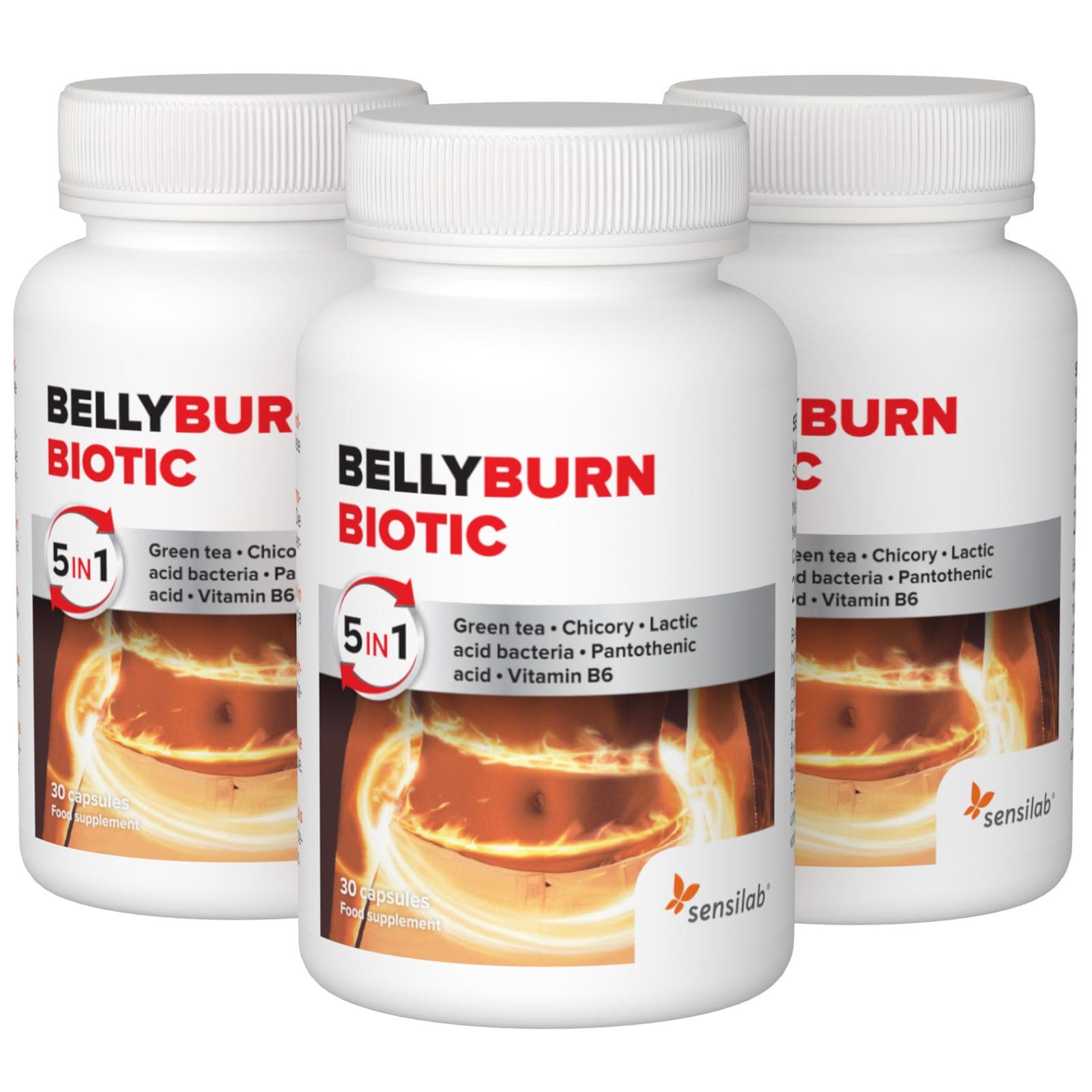 BellyBurn Biotic, 200 milliarder mælkesyrebakterier x3