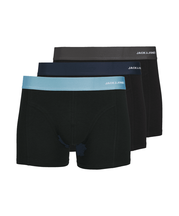 Jack & Jones JACPHILIP 3-pak bambus underbukser, multifarvet til herre - OUTLET