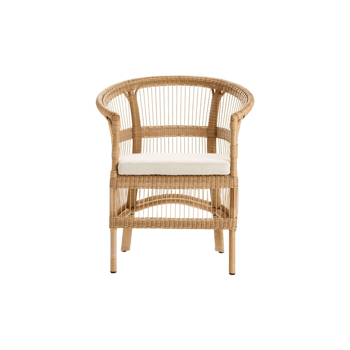 TINE K HOME COMO STOL POLYRATTAN INKL HYNDE NATUR - 82