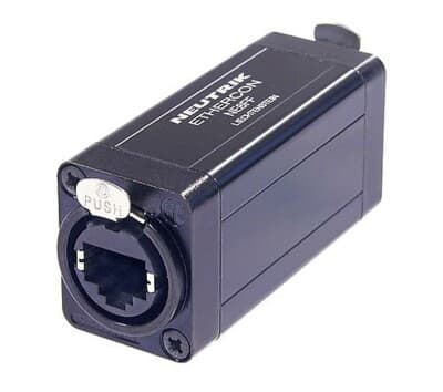 Neutrik NE8FF EtherCON RJ45 Hun/Hun Mellemled adaptor til CAT5E