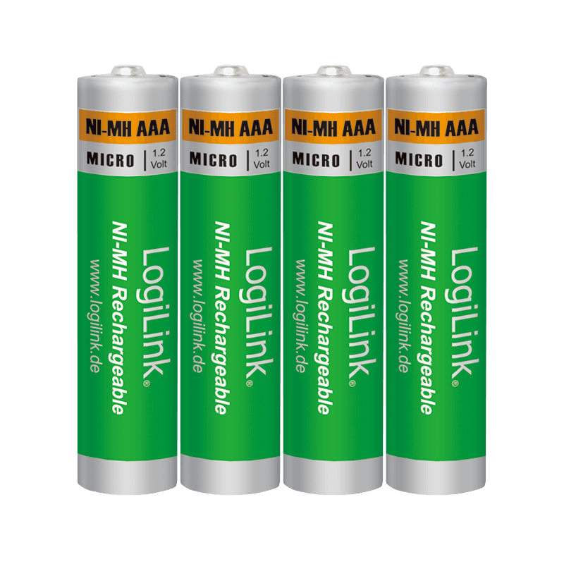 AAA Ni-MH rechargeable batteries, Micro, 1.2V, 4pcs