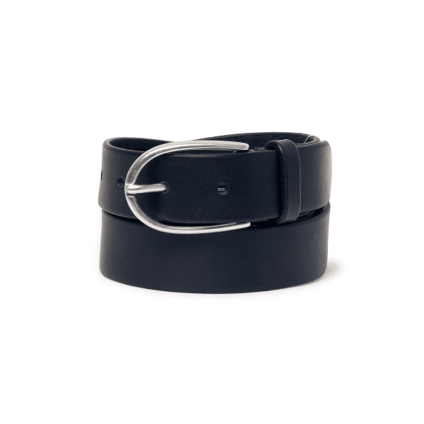 Saddler Harlow Læderbælte Navy 95 cm