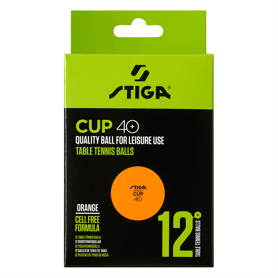STIGA Ball Cup 40+ Orange 12-pack